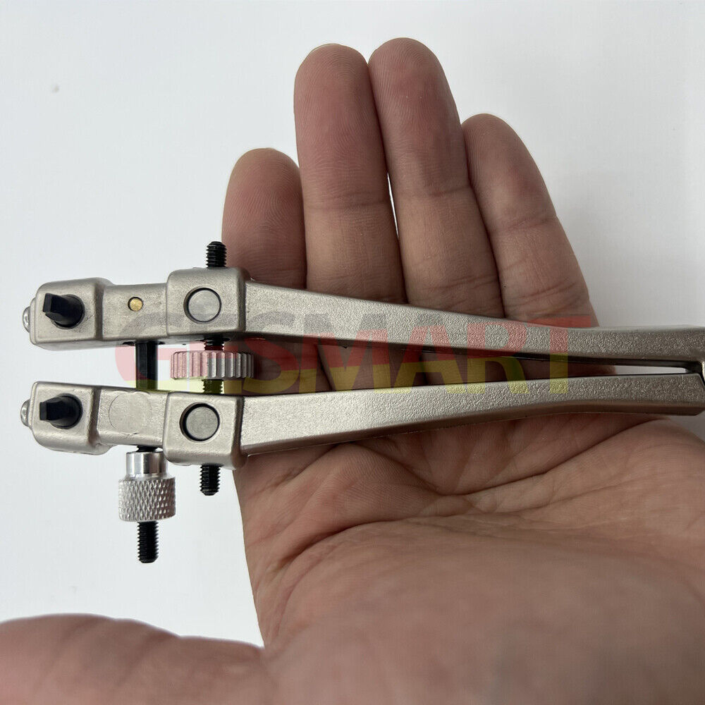 Watchmaker Pro adjustable wrench for opening screw back watch cases, precise repair tool.