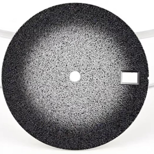 28.5mm Gradual Black Modified Matted Watch Dial Fit for Miyota 8215 8200 Movement
