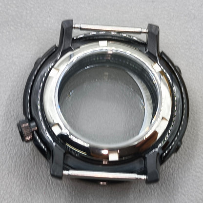 43mm Watch Case Sapphire Fit NH35/36/38 4R36 For Mod Mini Tuna Canned C3 Bezel