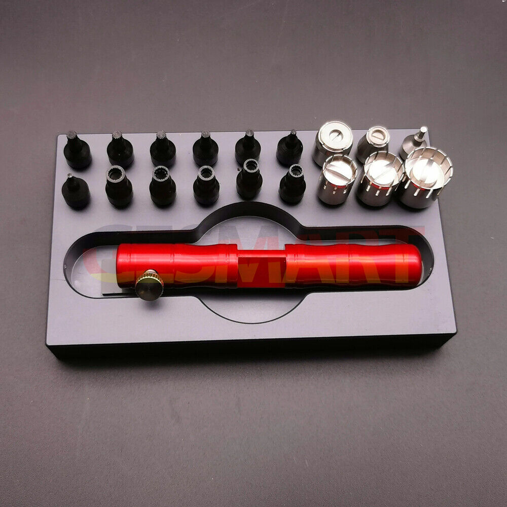 Watch Crown Tube Tool for precise removal and installation of pushers and batteries in watch cases.