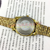 36mm China Donglang Manual Mechanical Watch 17 Jews Brown Dial Single Calendar