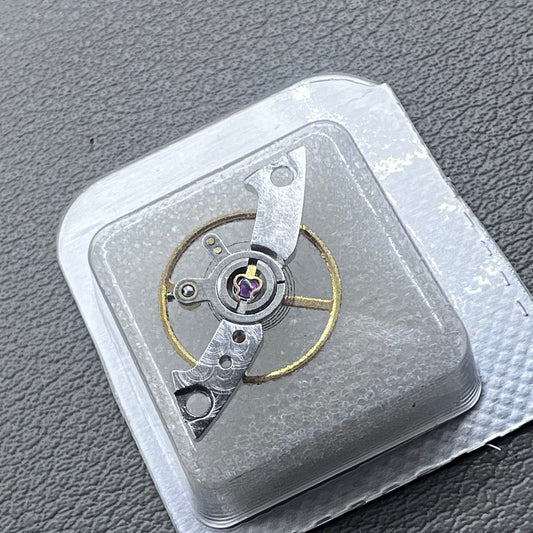 Complete balance wheel with splint for China Mingzhu 3135 mechanical movement, precision watch part.