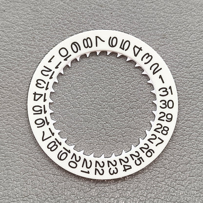 Blue lume Date@3 Date Disk Wheel Date Wheel Fit for NH35 Movement