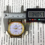 33mm Qionghua China Made Manual Mechanical Watch 17 Jews Single Calendar