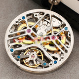 China Made SL1911 Silver Hollow Bare Balance Wheel Automatic Mechanical Movement