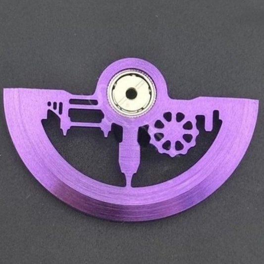 Modified Purple City Theme Hollow Rotor Oscillating Weight for NH35 NH36 Movement