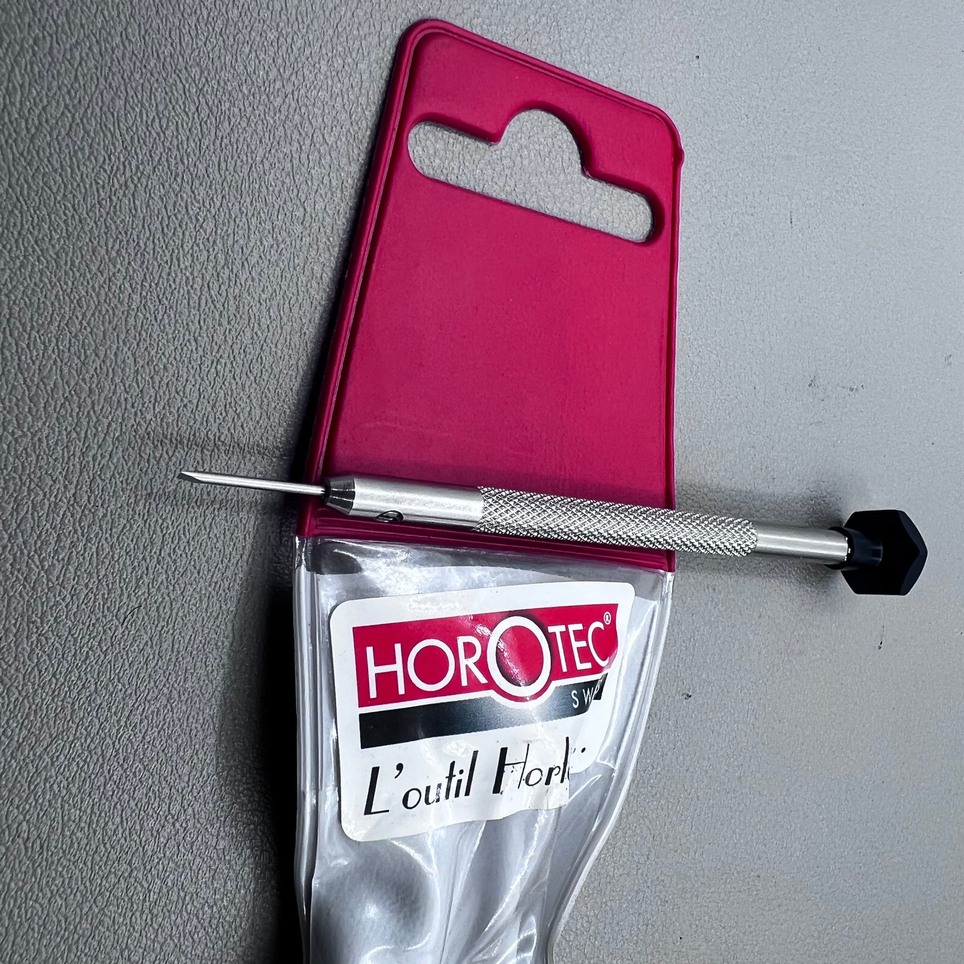 Horotec MSA01-201-100 1.00mm precision screwdrivers for watch repair without spare blades.
