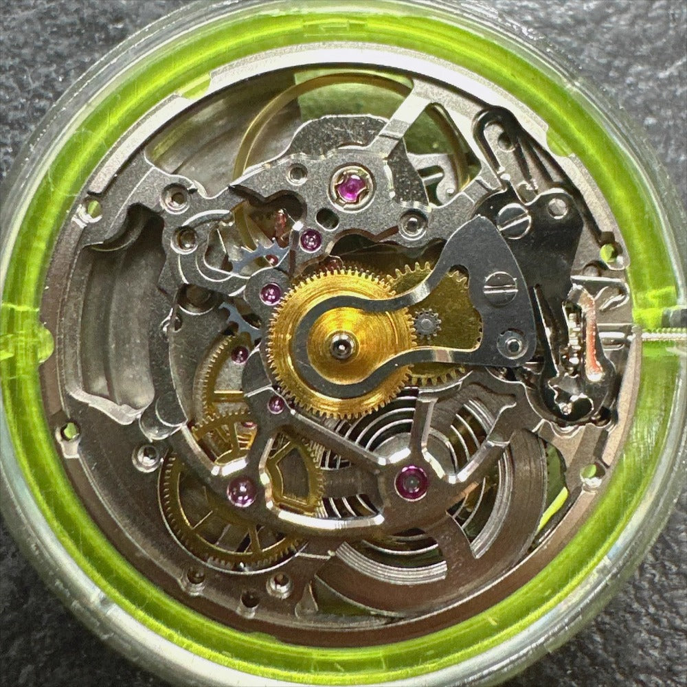 China Made Silver Seagull 2824 Automatic Mechanical Movement Hollow 3 Hands