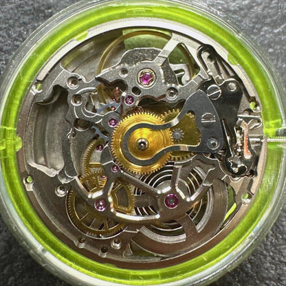 China Made Silver Seagull 2824 Automatic Mechanical Movement Hollow 3 Hands