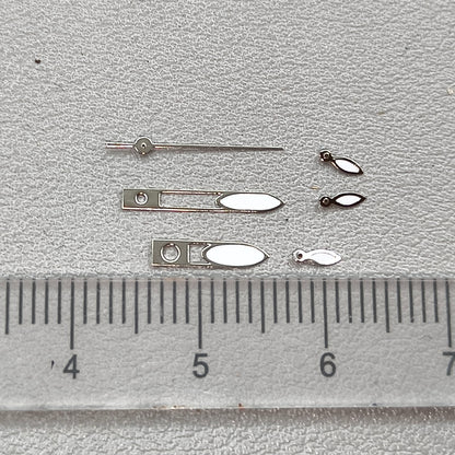 13mm Hollow Silver Trim Watch Hands for OS10 OS60 OS80 Movement Watch Part