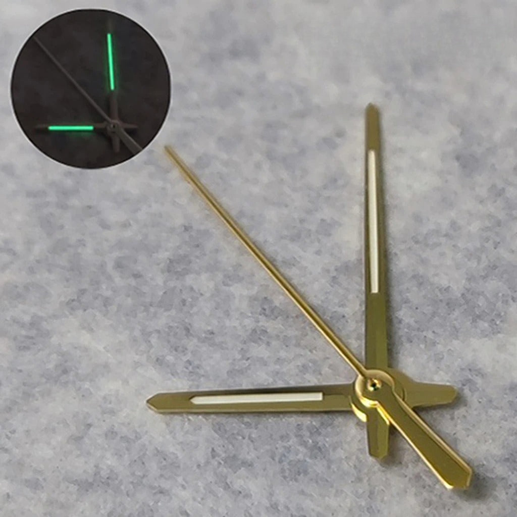 Multicolor Watch Hands Pointers For NH35/NH36/4R/7S Movement C3 Green Luminous
