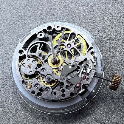 Dandong 4130 Black Hollow Automatic Mechanical Movement