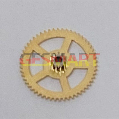 Reduction wheel for China Made 7751 watch movement, precise ratchet gear for smooth operation.