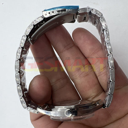 Shanghai Factory 37mm 7120 men's manual mechanical watch with shock-resistant design for durable, stylish wear.