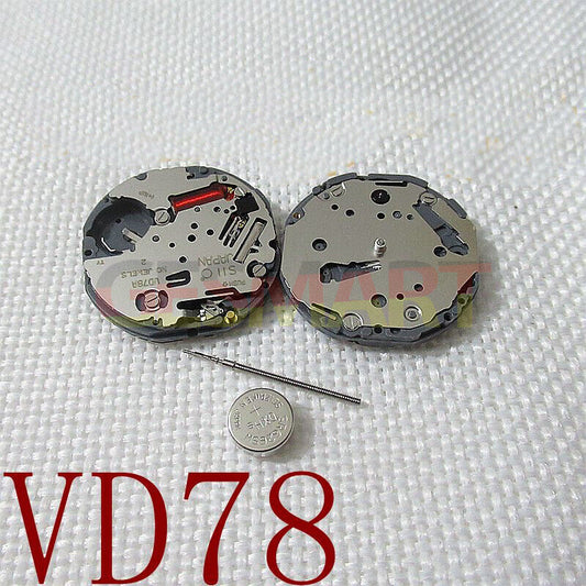 Hattori Epson TMI VD78A quartz watch movement, precision Japan-made mechanism for accessories.
