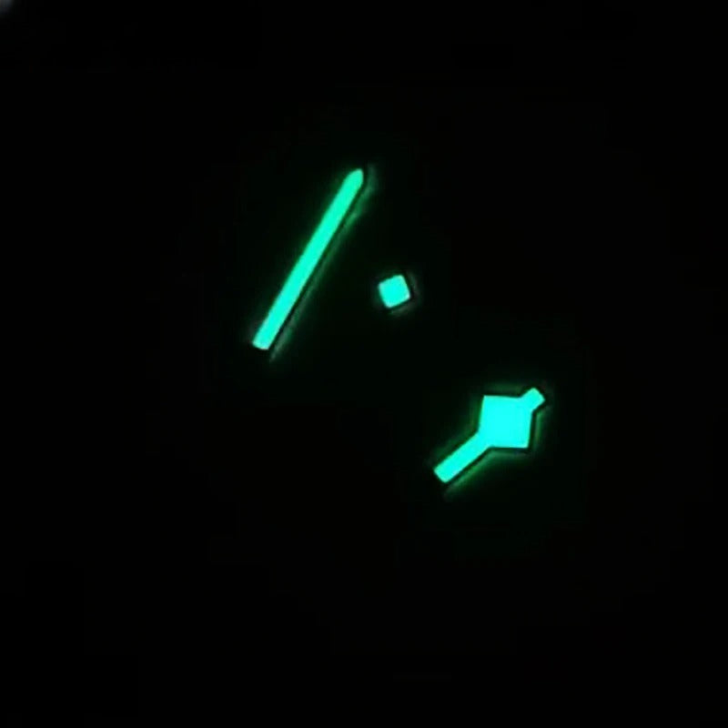 Watch Hands Snowflake Hands For NH35 NH36 7S26 7S36 Blue lume 8*12.5mm