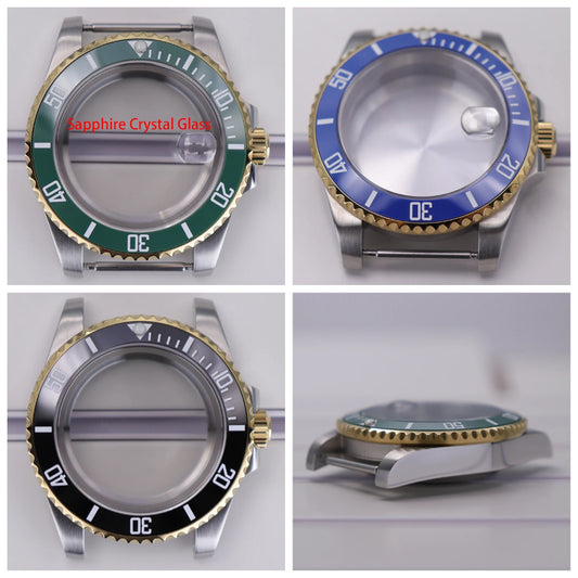 40mm Watch Case Sapphire For NH35 NH36 Eta2824 8215 Case 28.5mm Dial Submariner
