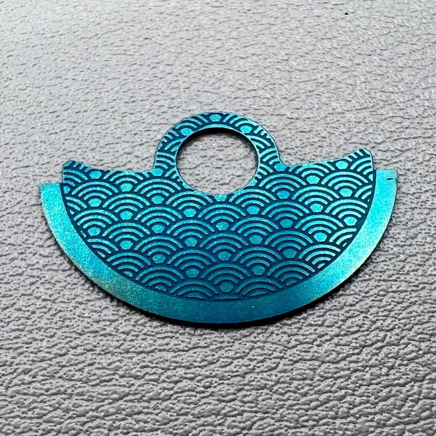 Dunkelgrünes Wellenmetall Oszillierendes Rotorgewicht Ersatz NH35 NH36