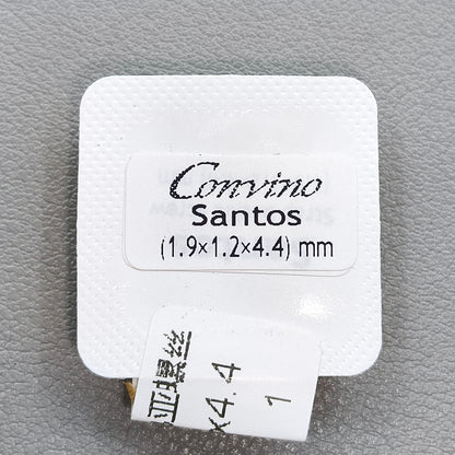 1.9x1.2x4.4mm Watch Case Back Cover Buckle Screws Fit for Santos