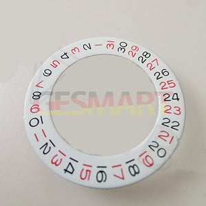 Red Odd Date Wheel Overlay for ETA2824 2836 Miyota 8215/8200 Movement Date@3