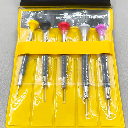 Swiss Bergeon 6899-P05 Set Of 5 Ergonomic Screwdrivers