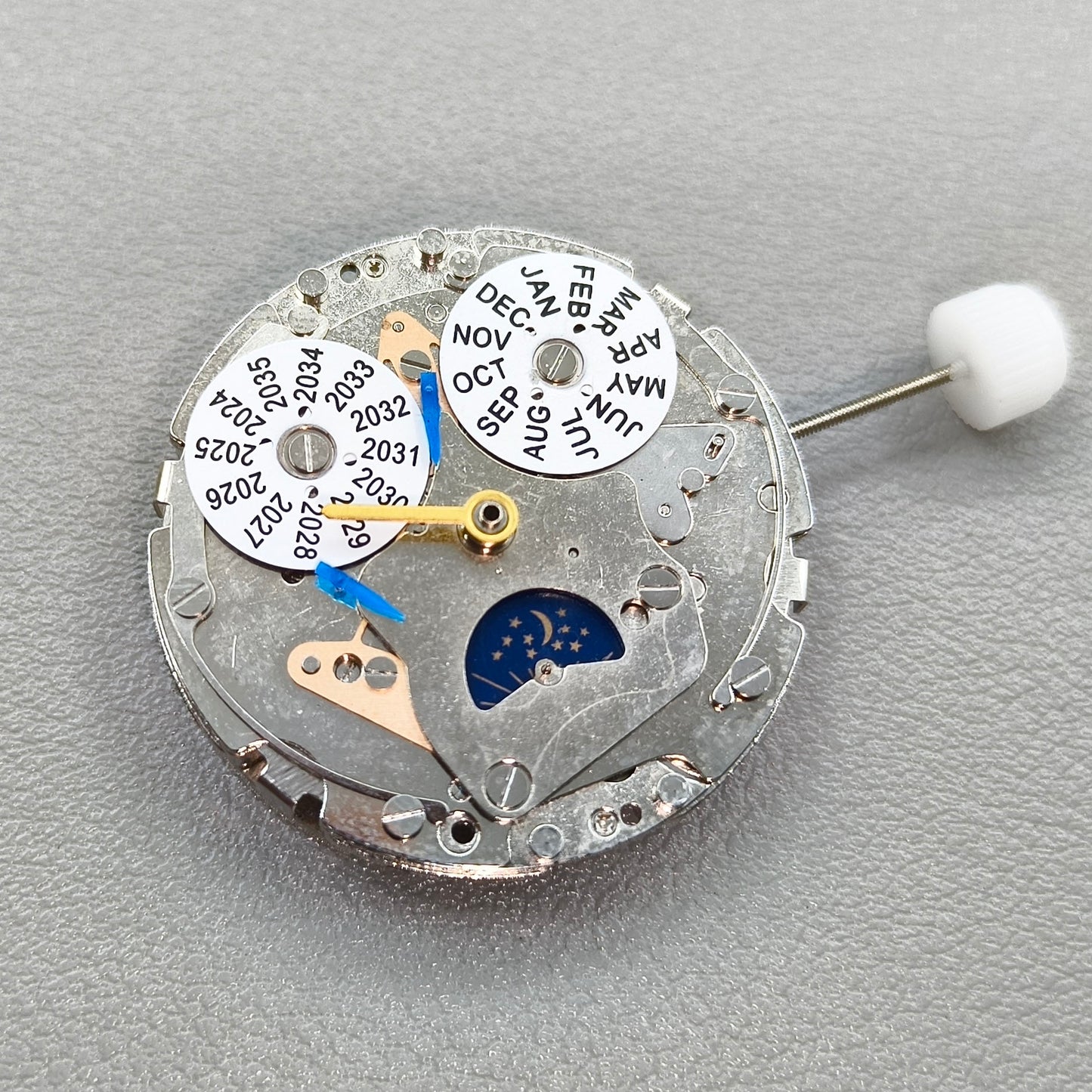 Shanghai Perpetual Calendar Mechanical Movement ETA 7751 Replacement