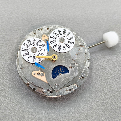 Shanghai Perpetual Calendar Mechanical Movement ETA 7751 Replacement