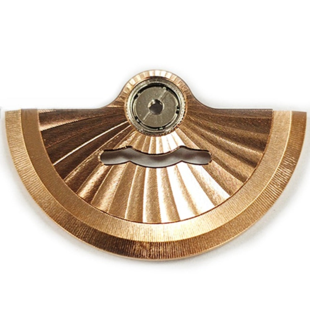 Rose Golden Radioactive Stripe with Middle Hollow Rotor Oscillating Weight for NH35 NH36
