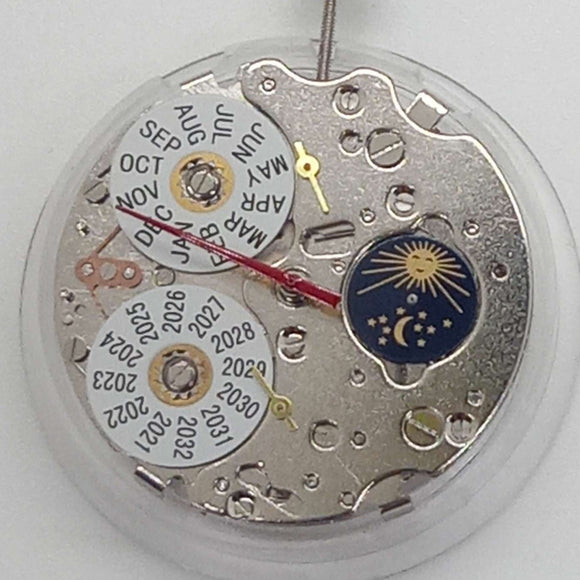 China Made ST16 Mechanical Movement Perpetual Calendar Moon Phase At 6