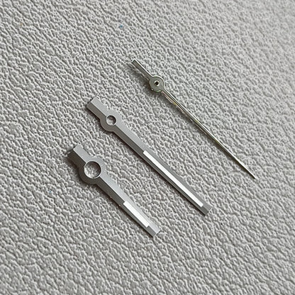 2 Sets Silver Trim Green Lume Modified Dayjust Watch Hands for Miyota 8285