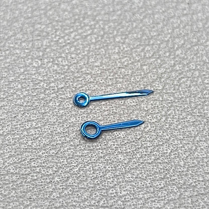 2 Sets Dark Blue Painted Watch Hands for Ronda 763 762 751 1062 1063 Movement