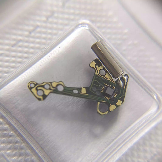 1. Set of 3 Japan-made circuit boards for Miyota 5Y30 watch movement, precision parts.  
