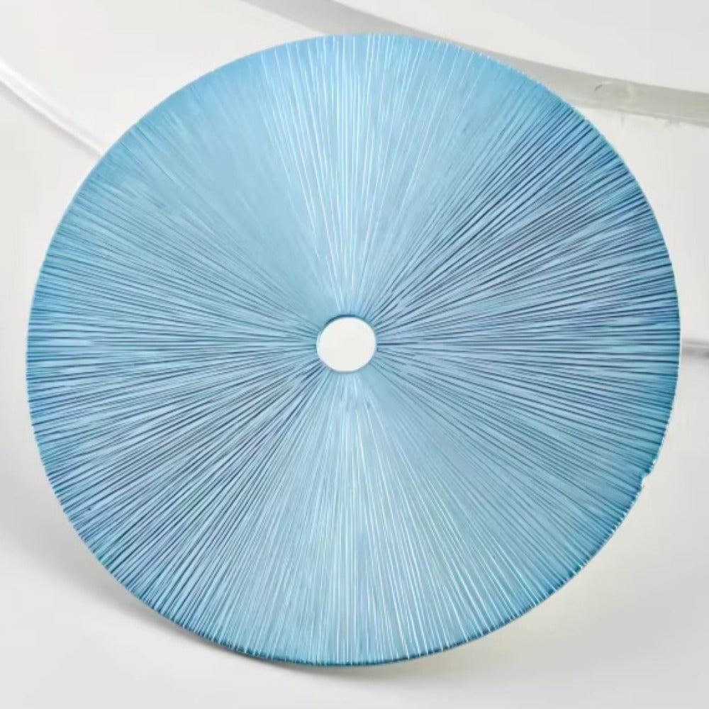 28.5mm Ice Blue Modified Solar Radiation Pattern Watch Dial Fit for China Made 2813