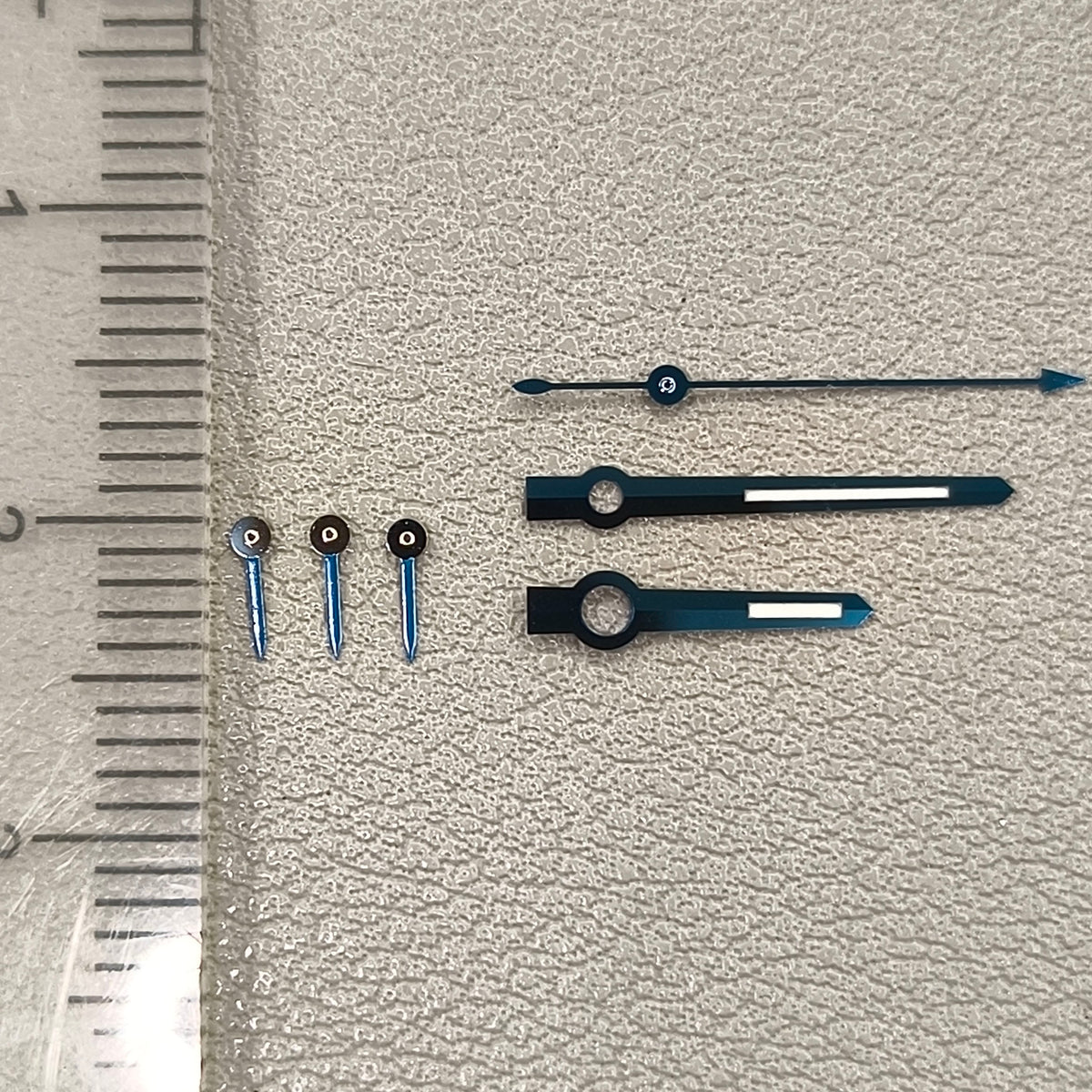 6 Pins Blue Trim Watch hands For Daytona Luminous Fit Cal. 4130/4131 Watch Needles