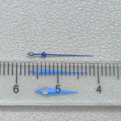 2 Sets No Lume Dark Blue Cocktail Type Hands for NH35/36 NH38 NH72 NH70