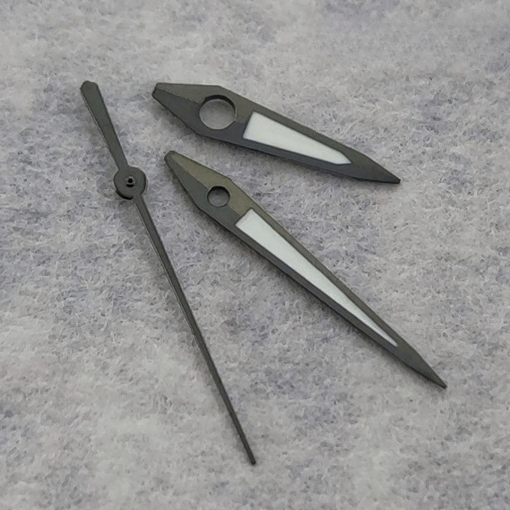 Vintage Watch Hands With Green Luminous For NH35 NH36 7S26 7S36 4R35 4R36