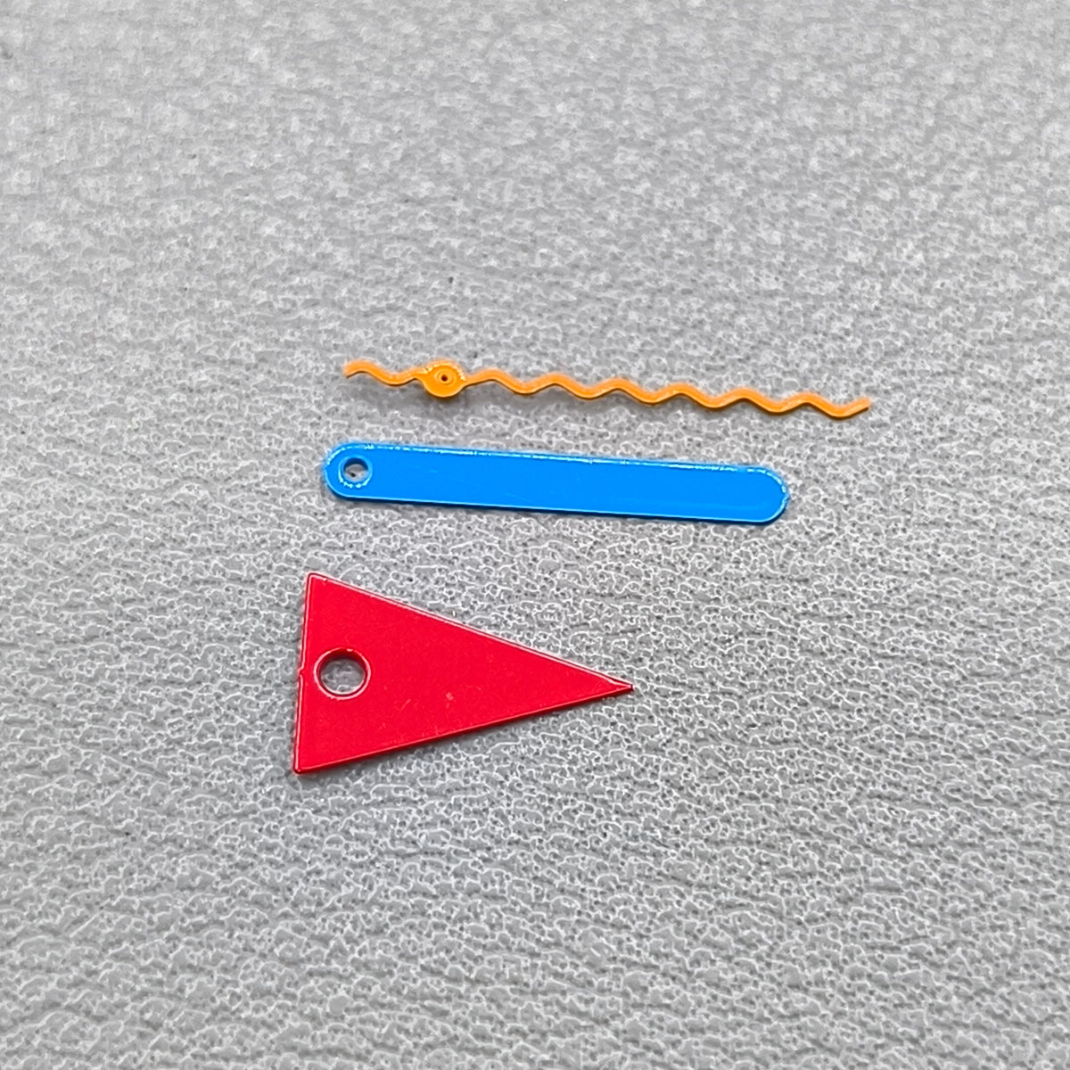2 Sets/Pack Red Triangle Irregular Fashion Watch Hands for Miyota 2035 Movement