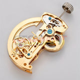 Asian LG0808 Hollow Rectangle Bare Balance Wheel Automatic Mechanical Movement