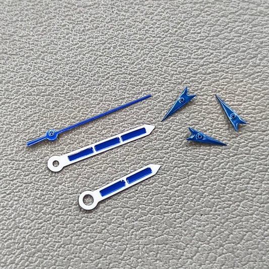 2 Sets Blue Painted Watch Hands for Miyota OS10 OS20 OS22 OS60 OS80 OS11 Movement