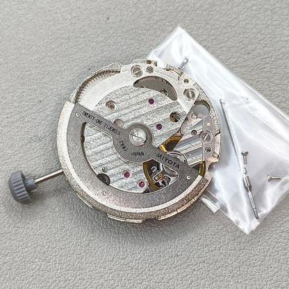 Japan Miyota 82S7 Silver Plated Automatic Mechanical Movement