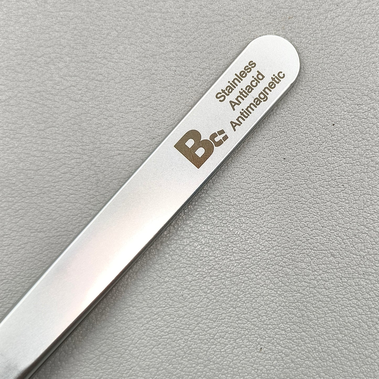 Swiss Bergeon 7026-27 Series Anti-Magnetic Tweezers Stainless Steel