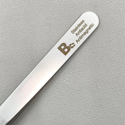 Swiss Bergeon 7026-27 Series Anti-Magnetic Tweezers Stainless Steel
