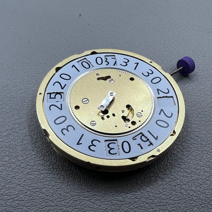 Swiss Ronda 7004.B 7004B Quartz Movement Small Big Date@12 Second@6