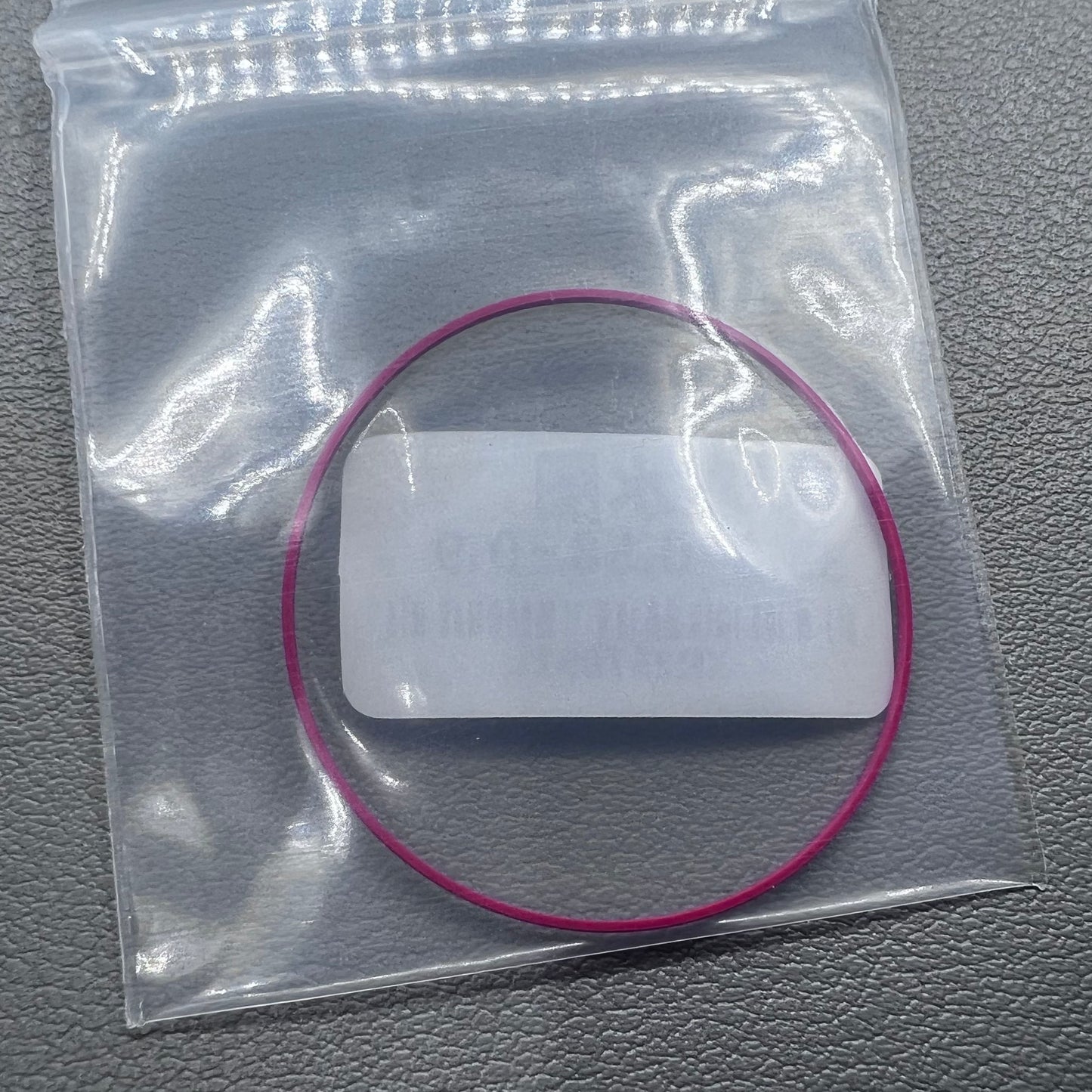 Set of 5 Teflon watch gasket O-rings 33mm for Tissot T063 T035 1853 T099 T028 T41 models, durable seal replacement.