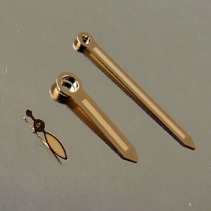 Rose Gold Vintage Watch Hands for ETA 6497/6498, ST3600 Movement ? Precision Replacement Parts by California Vintage