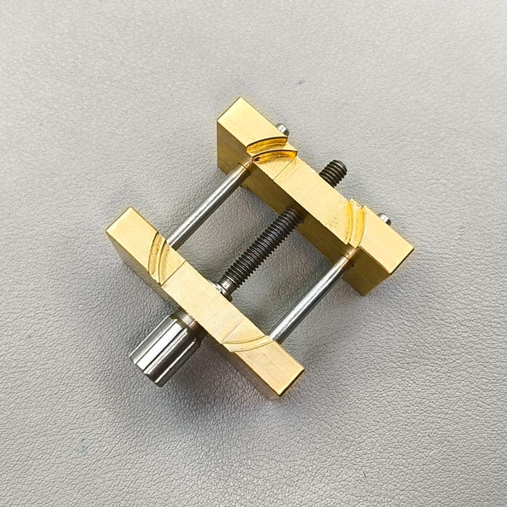 Copper Watch Movement Holder Clamp Vise Vintage Watchmakers Repair Tool