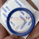 38mm/30.5mm Blue No Carved Font Bevel Aluminum Watch Bezel Insert Watch Parts