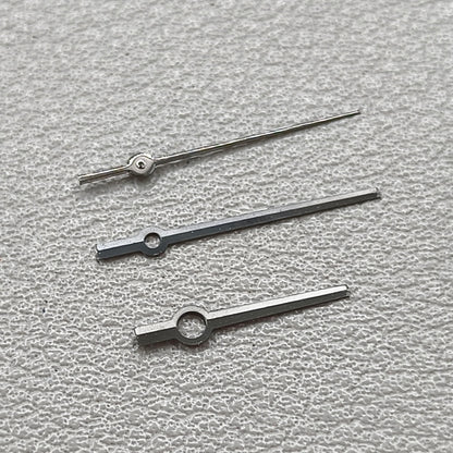 2 Sets/Pack NO Luminous Black Watch Hands Sets For NH35A NH36A Movement