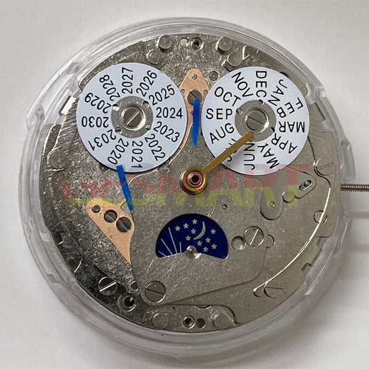 SHANGHAI Multifunktionales automatisches mechanisches Uhrwerk Ewiger Kalender