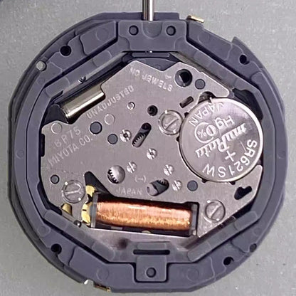 Japan Made Miyota 6P75 Quartz Movement High Cannon Small Second 3/6/9 Watch Part
